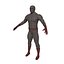 Cartoon Super Hero - Ninja Character - Low Poly