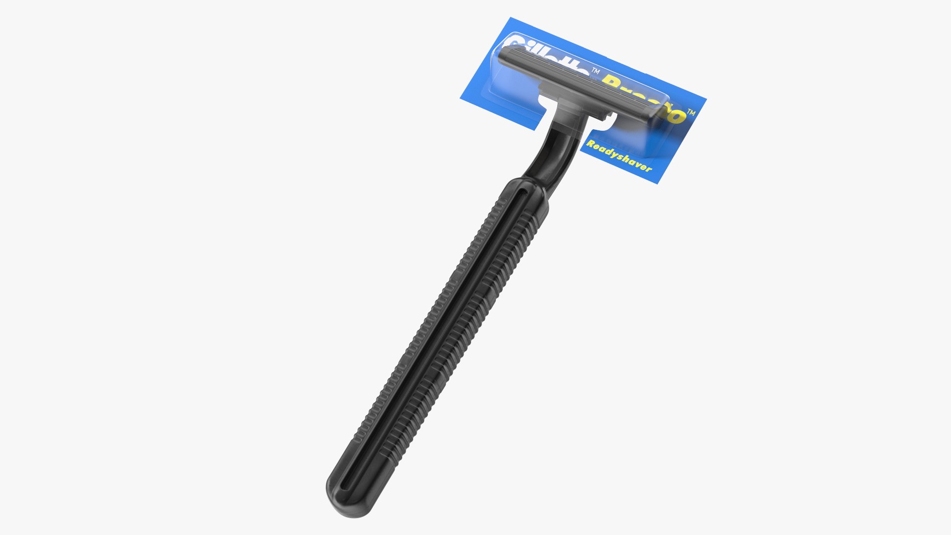 Gillette Disposable Razor Package 3D model preview