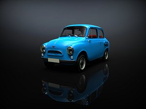 3D car zaz-965 yalta
