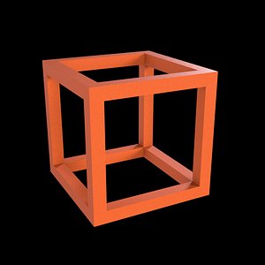 Cube 3D model