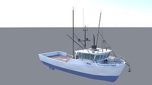3d x fishing boat commercial