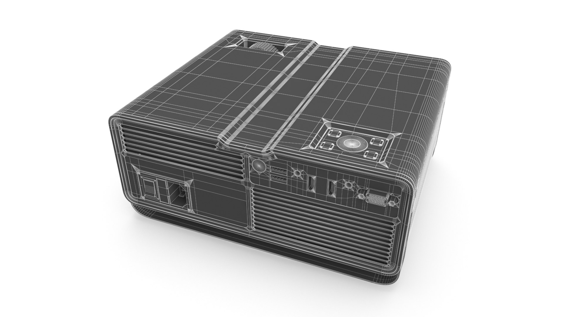 3D Projector PBR - TurboSquid 1952964