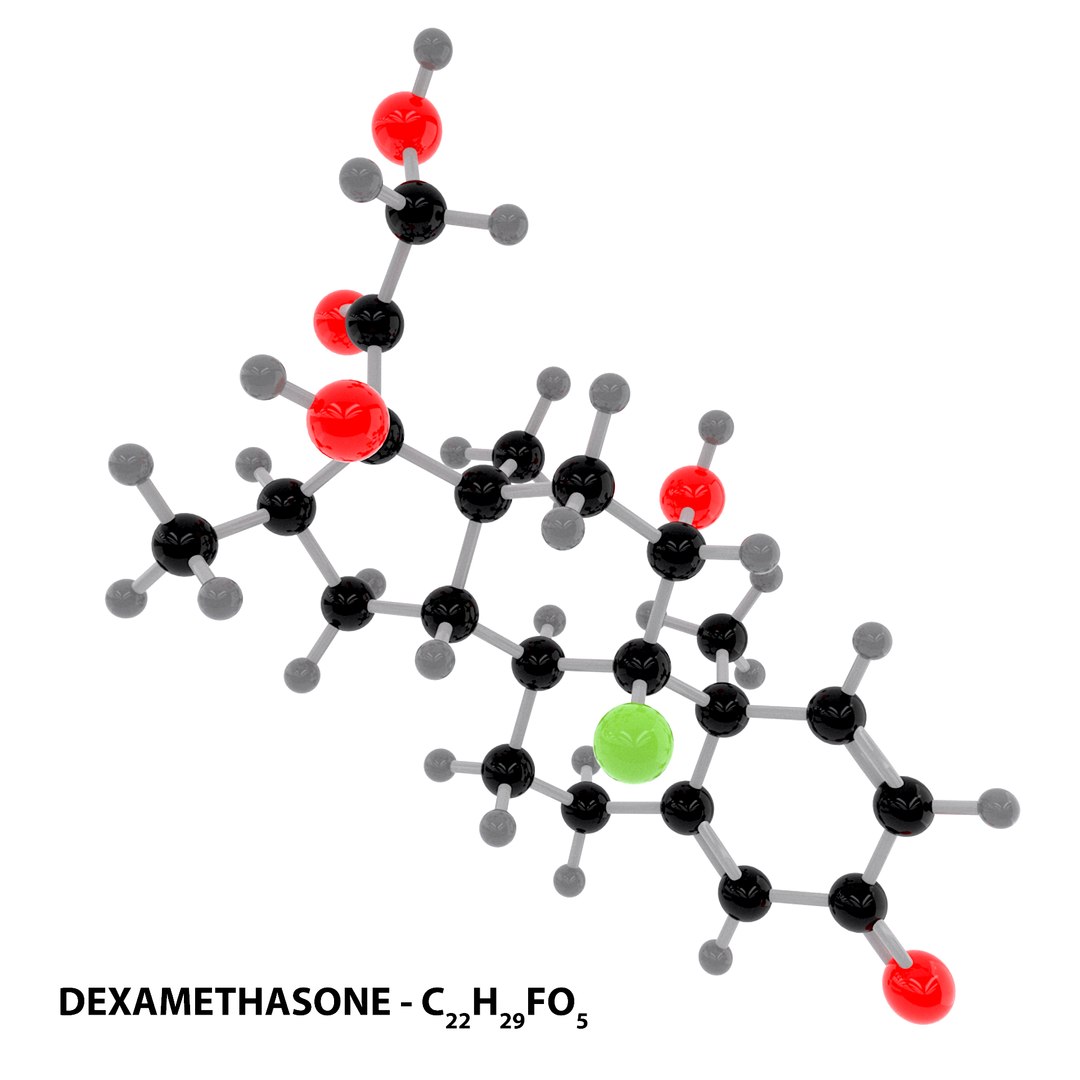 Drug DEXAMETHASONE Molecule 3D model https://p.turbosquid.com/ts-thumb/sP/DOkNRm/61/product_drug_dexamethasone_molecule_4/png/1651146918/1920x1080/fit_q87/896b05f04ce2c5eec753ff23f4314a135aa49d44/product_drug_dexamethasone_molecule_4.jpg