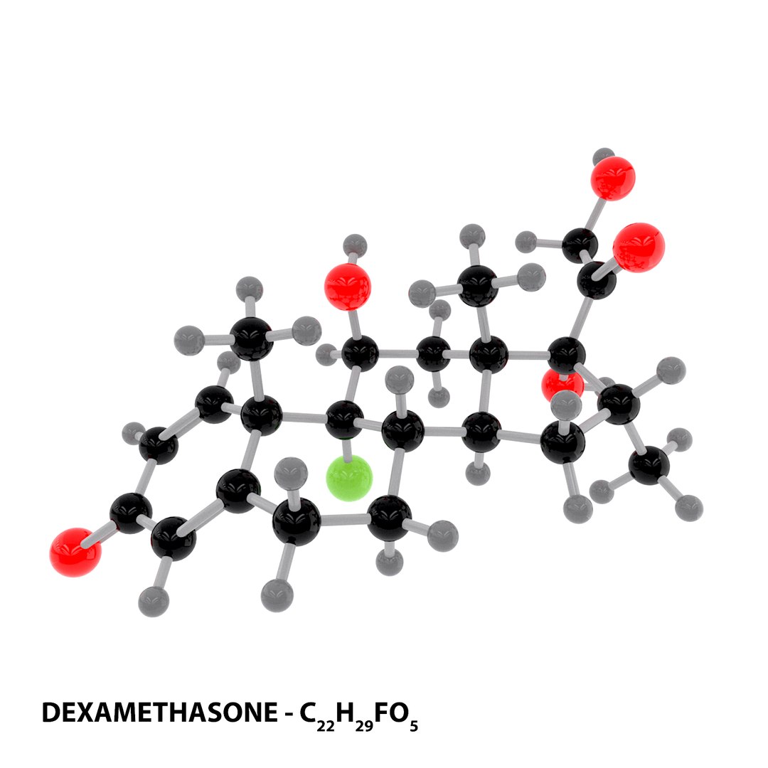 Drug DEXAMETHASONE Molecule 3D model https://p.turbosquid.com/ts-thumb/sP/DOkNRm/FN/product_drug_dexamethasone_molecule_3/png/1651146919/1920x1080/fit_q87/64912e708a1867c596bb823116e5e36c7935fe51/product_drug_dexamethasone_molecule_3.jpg