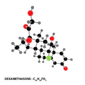 Drug DEXAMETHASONE Molecule