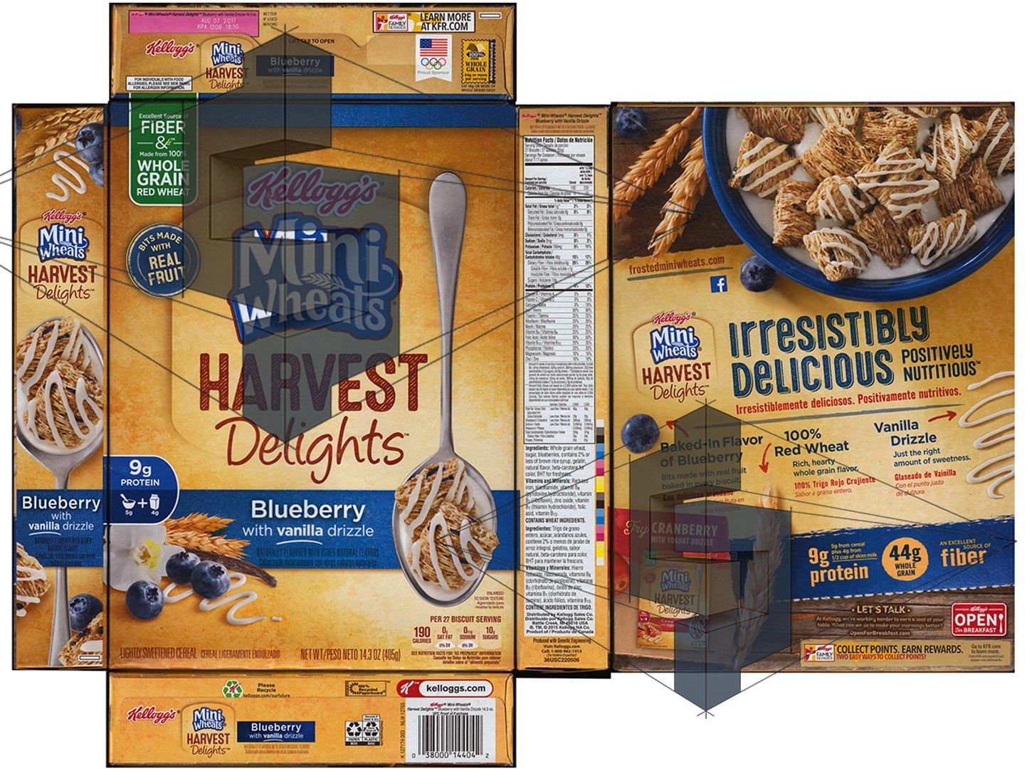 3d 3ds Mini Wheats Harvest Delights