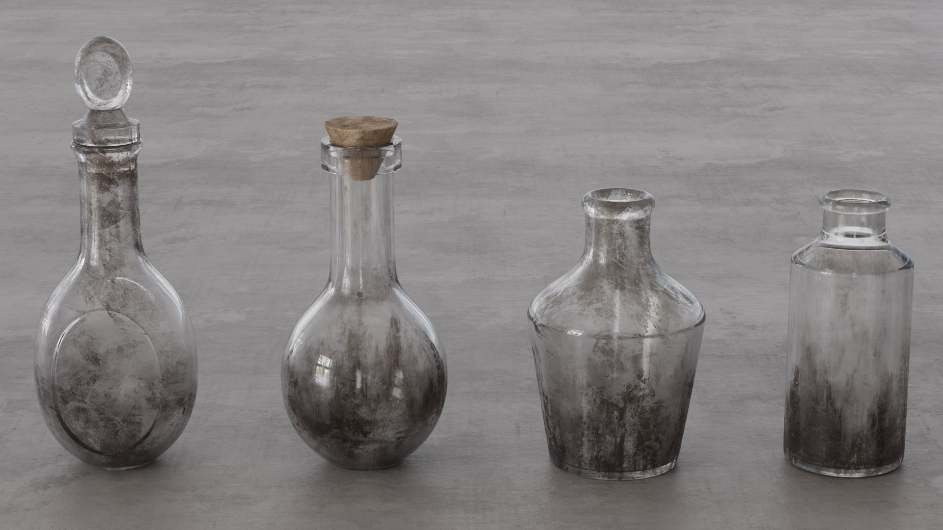 3D Dirty Glass Bottle https://p.turbosquid.com/ts-thumb/sP/FRSl0a/Hm/bottles_dirty_main_p3/png/1724439653/1920x1080/fit_q87/cef908f2501df8303d1d738f8b2f2c09bf65ec0a/bottles_dirty_main_p3.jpg