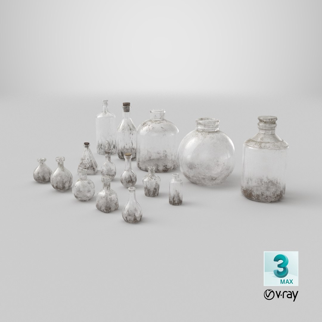 3D Dirty Glass Bottle https://p.turbosquid.com/ts-thumb/sP/FRSl0a/kp/stemcell_max_vray_render/png/1726500171/1920x1080/fit_q87/00fe3215e969dfe209d4de374eec1d6a5eddaa09/stemcell_max_vray_render.jpg