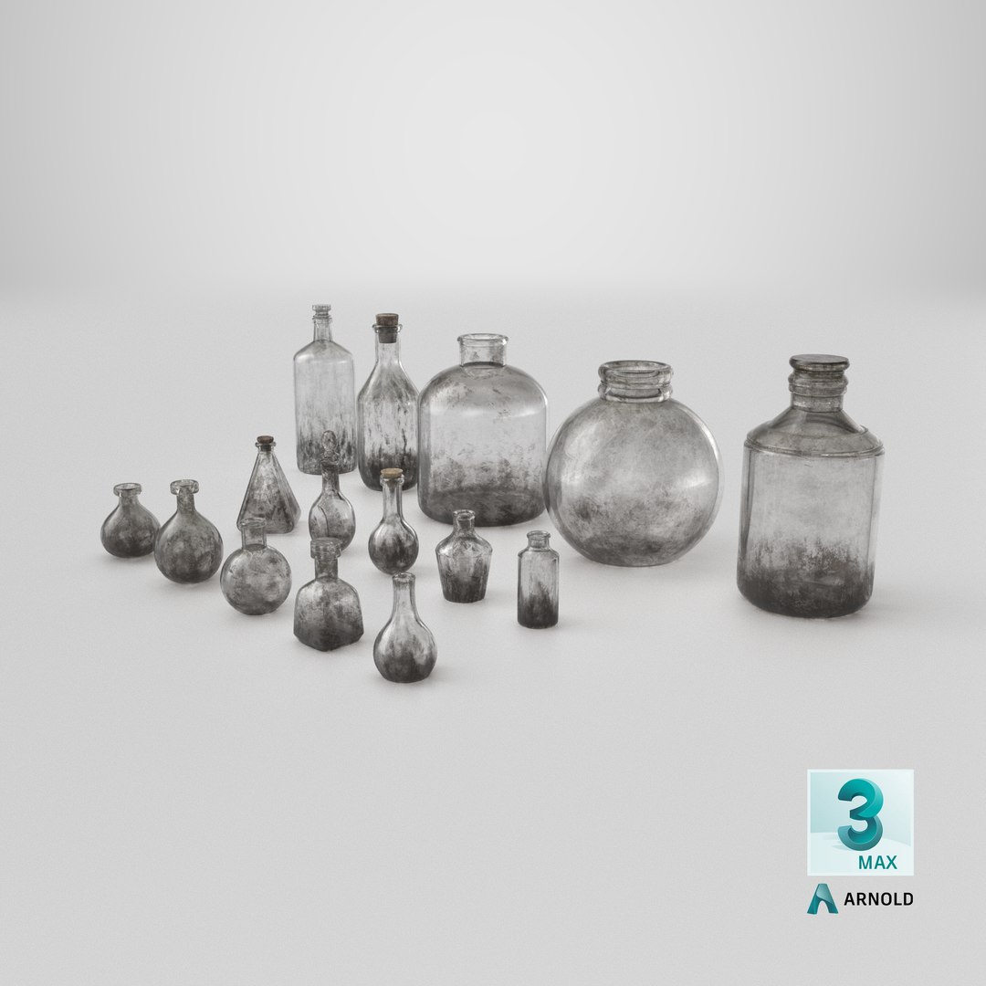 3D Dirty Glass Bottle https://p.turbosquid.com/ts-thumb/sP/FRSl0a/zl/stemcell_max_arnold_render/png/1726500172/1920x1080/fit_q87/261663357d4318cf83133a4cced9a08c4a3bee11/stemcell_max_arnold_render.jpg