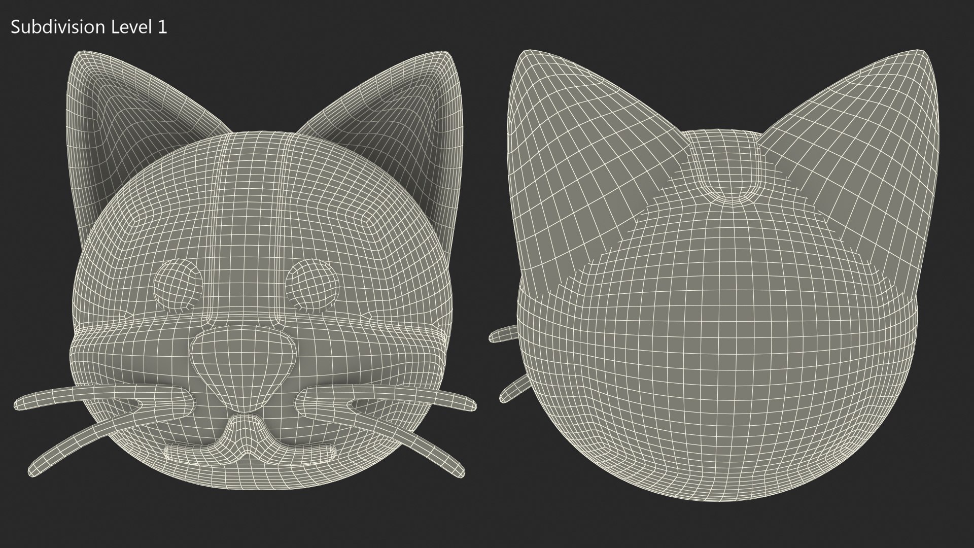 Cat Face Meme - Download Free 3D model by juanjoalas (@juanjoalasmorel)  [1679f37]