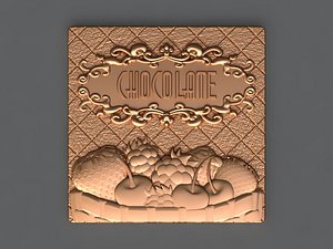 chocolate mold hand 3D model