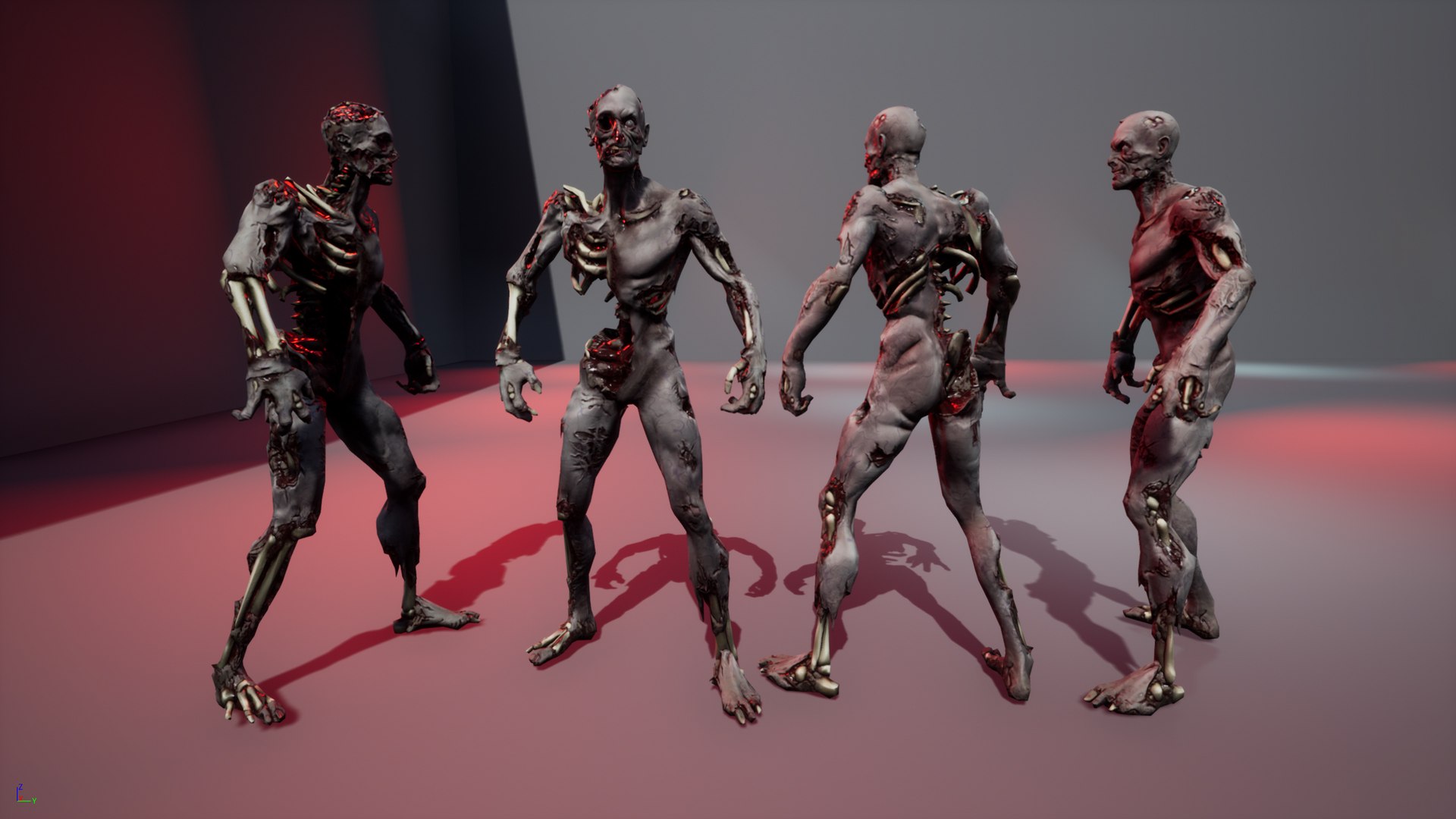 3D Zombies Savaged Horde - Low Poly - PBR - Extreme Decay https://p.turbosquid.com/ts-thumb/sP/Jinla7/9r/zombies_m_v2_01/jpg/1700531209/1920x1080/fit_q87/87557ce20abf19c5acbf28dc5a160038807a5ef1/zombies_m_v2_01.jpg