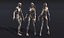 Zombies Savaged Horde - Low Poly - PBR - Extreme Decay