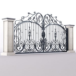 Wrought Iron Gate