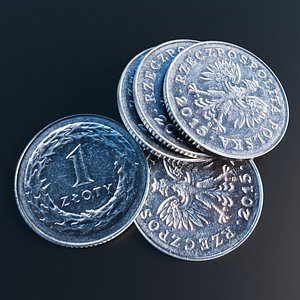 Polish Zloty coin