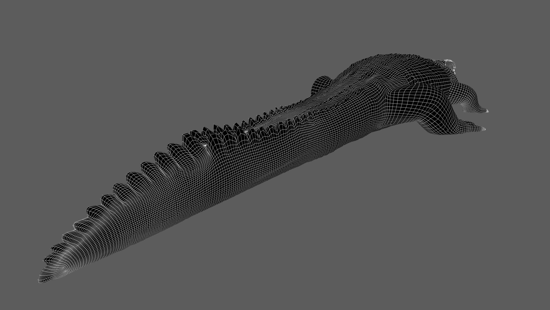 3D Crocodile Animated UNREAL Project Model - TurboSquid 2275358