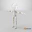 3D light bulb man model