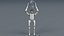 3D light bulb man model