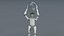 3D light bulb man model