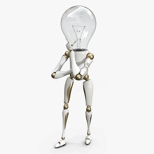 light bulb man - Rigged