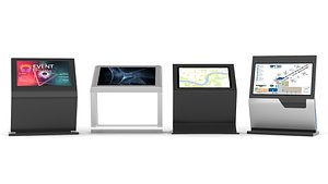 Electronic Kiosk Collection 3D