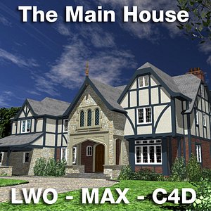 main house 3ds