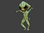 Rigged Alien Charakter - Fretzo