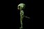 Rigged Alien Charakter - Fretzo