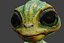 Rigged Alien Charakter - Fretzo