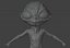 Rigged Alien Charakter - Fretzo