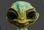 Rigged Alien Charakter - Fretzo