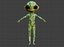 Rigged Alien Charakter - Fretzo
