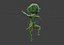 Rigged Alien Charakter - Fretzo