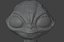 Rigged Alien Charakter - Fretzo