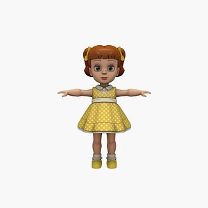 3D Gabby Gabby Toy Story model