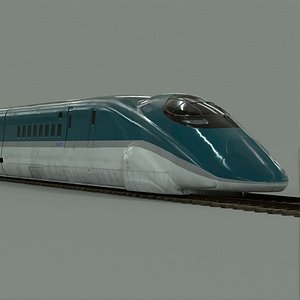 High speed train Fastech 360S 3D model