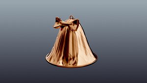 3D Christmas Bowtie Jingle Bell model