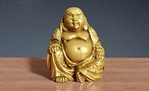 3D buddha statue model
