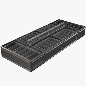 Display Freezer Island 3D model