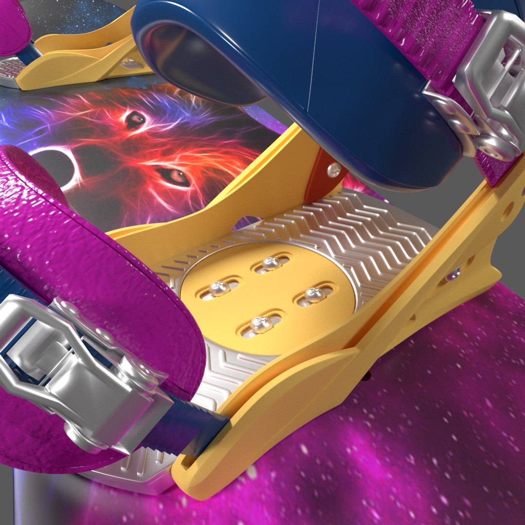 3D Snowboard Model 3D Model - TurboSquid 2382406