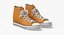Basketball Shoes Orange 3D