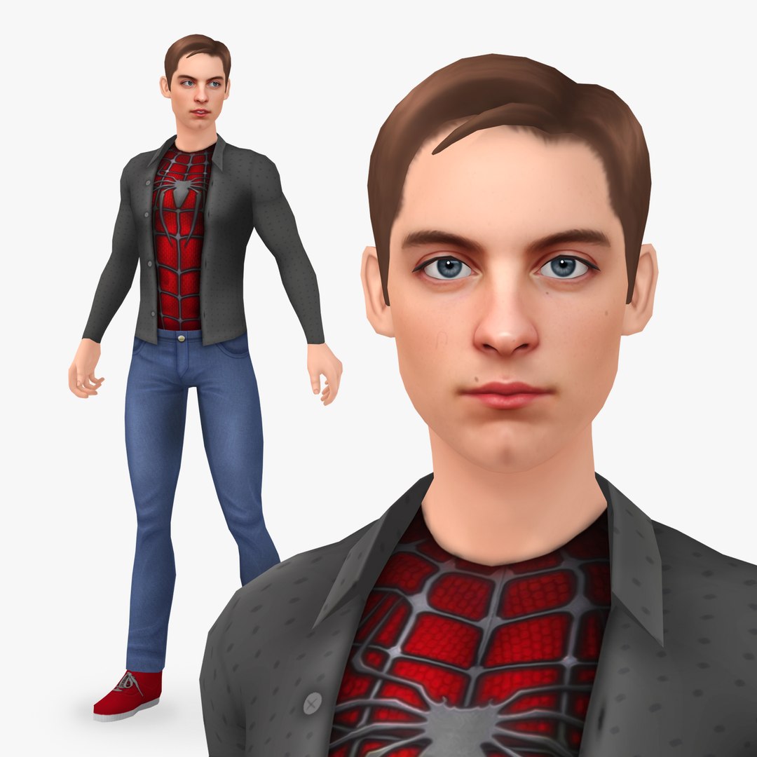 3D Model Peter Parker - Tobey - TurboSquid 1791705