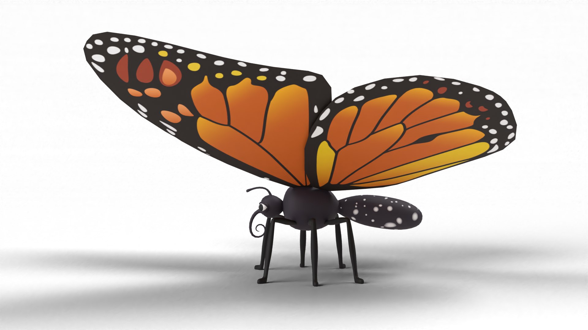 3D model Cartoon Butterfly https://p.turbosquid.com/ts-thumb/sQ/3z4X97/mM/l4/png/1673808641/1920x1080/fit_q87/af2de4fa13cc92e30e01dcfd28aa5c9ff3dceba1/l4.jpg