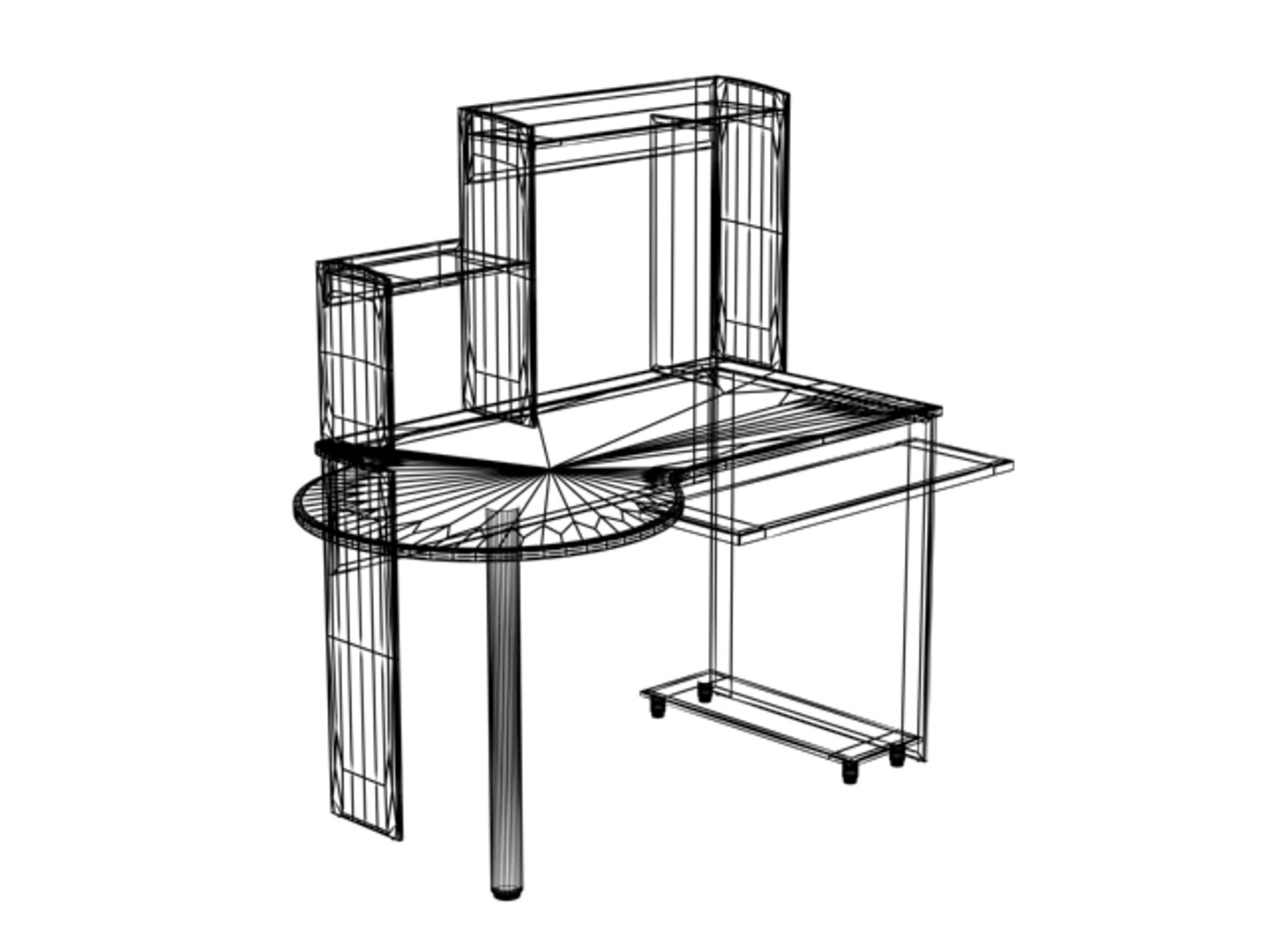 3d Model Of Trolly Computer
