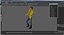 Teenage Boy Fashionable Style Dancing Pose
