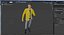 Teenage Boy Fashionable Style Dancing Pose