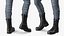 Teenage Boy Fashionable Style Dancing Pose