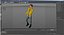 Teenage Boy Fashionable Style Dancing Pose