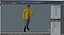 Teenage Boy Fashionable Style Dancing Pose