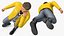 Teenage Boy Fashionable Style Dancing Pose